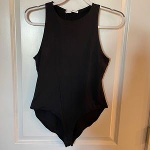 NWT! Mango black bodysuit, size L